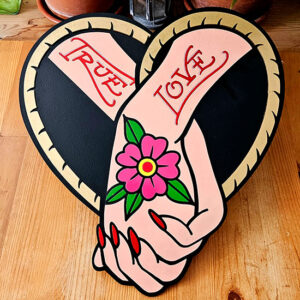 True Love - Arte en madera