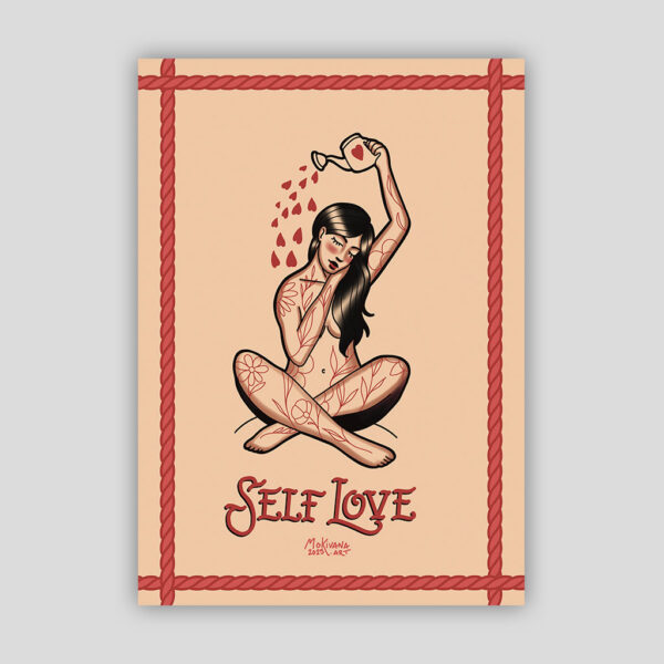 Self Love Print - Decoración basada en tatuajes