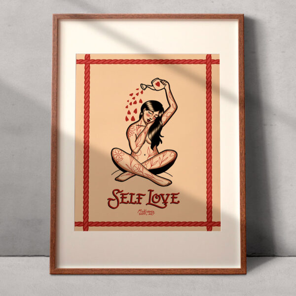 Self Love Print - Decoración basada en tatuajes