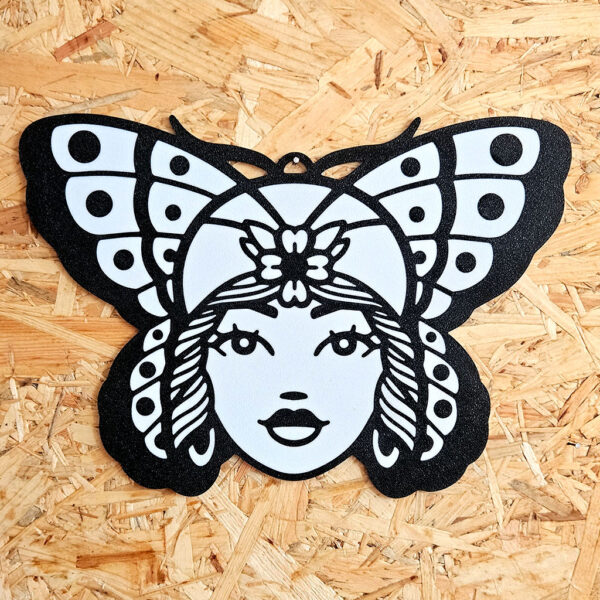 Mariposa, tatuaje impresión 3D