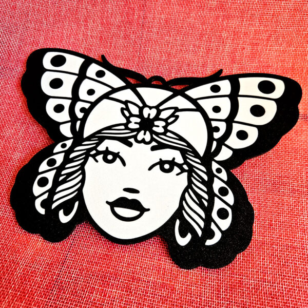 Mariposa, tatuaje impresión 3D