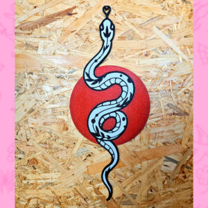 Serpiente ornamental - Tatuaje impresión 3D